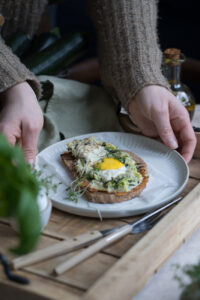 Perfekt für Ostern: Zucchini-Nest