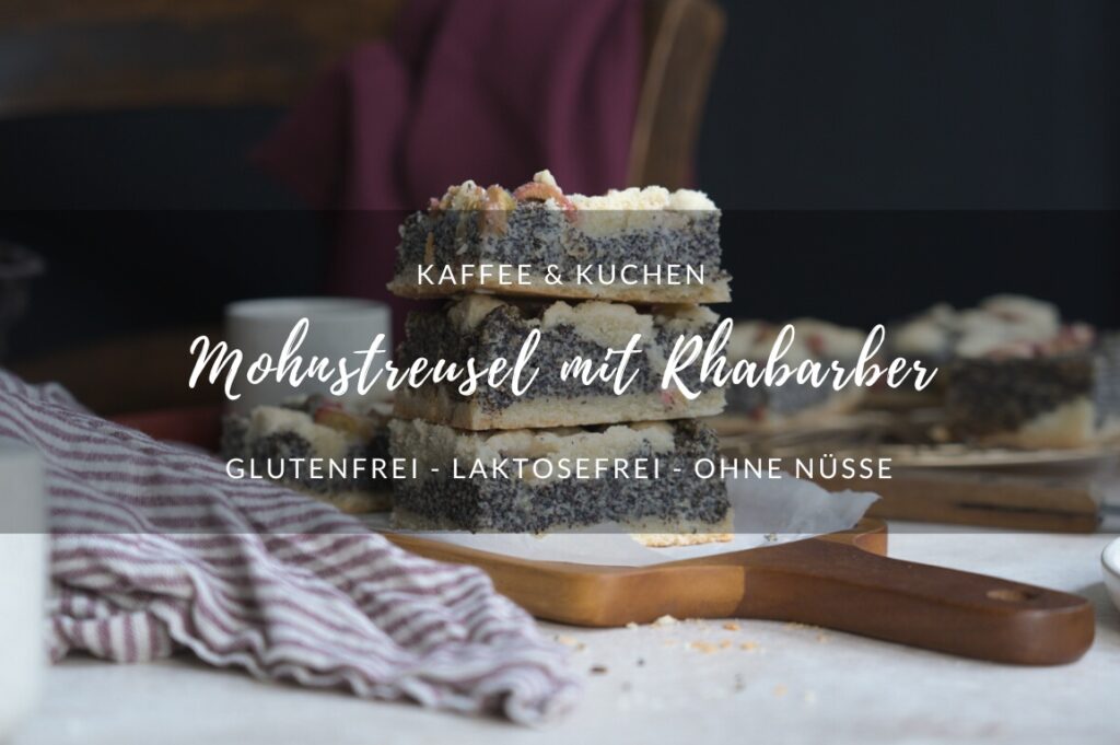 Mohnstreusel mit Rhabarber Rezept: Mohnstreusel mit Rhabarber