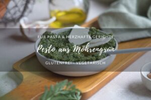 Pesto aus Möhrengrün