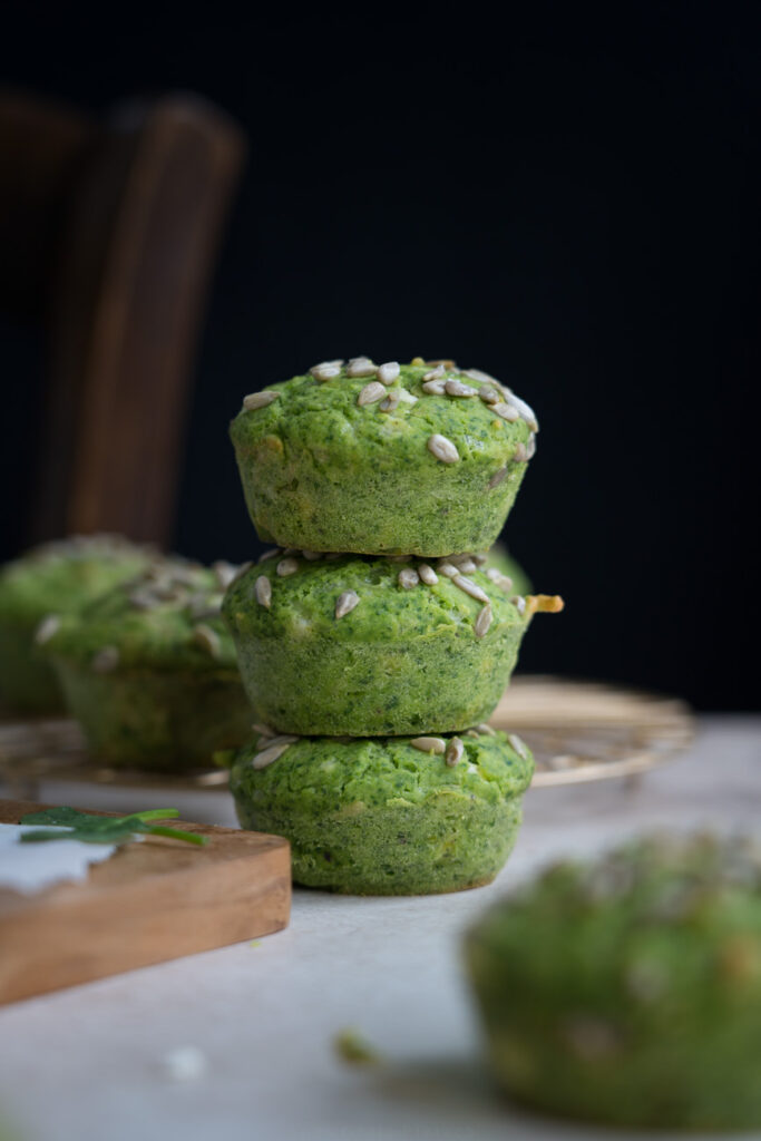 Spinat-Muffins I glutenfrei, laktosefrei - www.glutenfreiumdiewelt.de