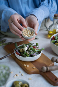 Pinienkerne passen so gut dazu!