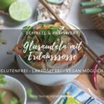 Glasnudeln mit Erdnusssoße