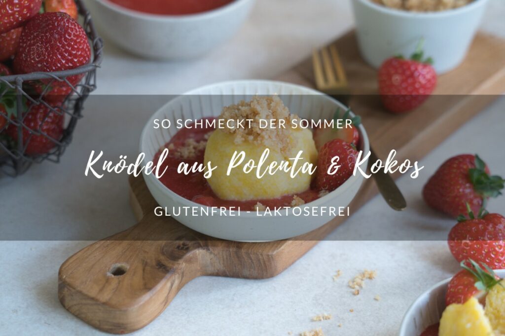Süße Klöße mit Polenta & Kokos Süße Klöße aus Polenta und Kokos