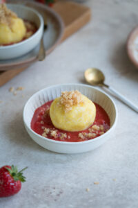 Polenta-Klöße mit Kokos