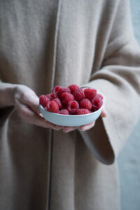 frische Himbeeren dürfen nciht fehlen!