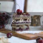 Kirschkuchen mit Marzipanstreuseln