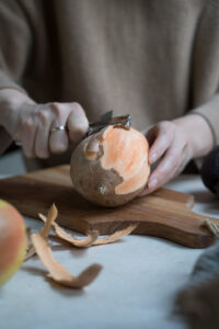 Süßkartoffel eignet sich toll für die Toasts!