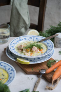 Lohikeitto - finnische Lachssuppe