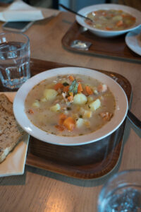 finnische Lachssuppe