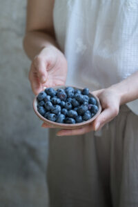 Blaubeeren passen perfekt dazu!