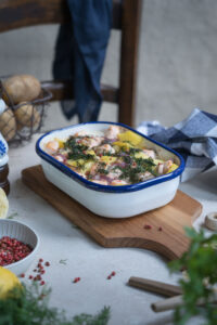 finnischer Lachsauflauf