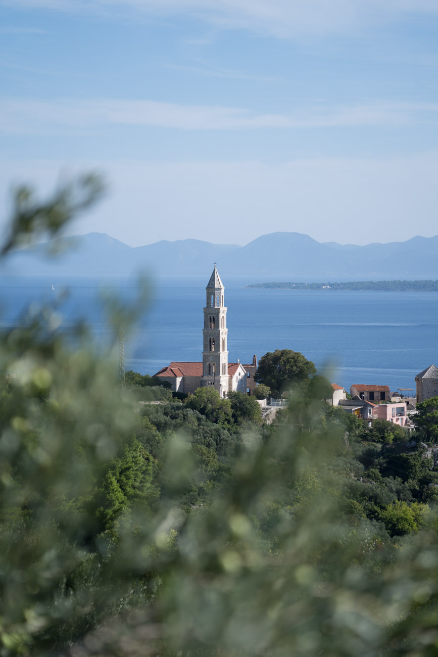 Kirchturm in Kroatien