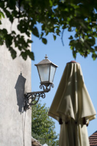 Straßenlaterne in der Altstadt