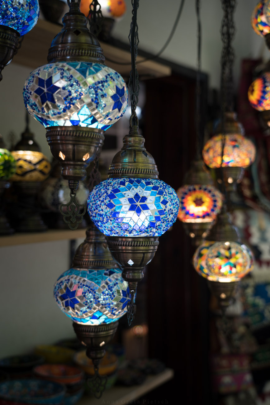 Lampen auf dem Bazar