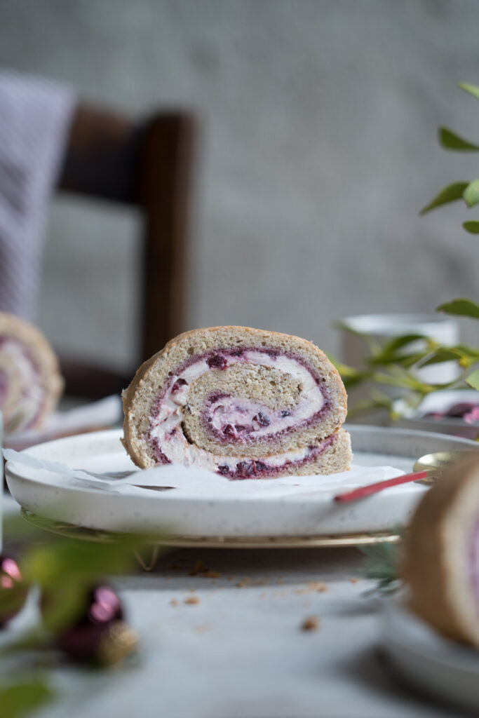 Lebkuchen-Biskuitrolle I glutenfrei - www.glutenfreiumdiewelt.de
