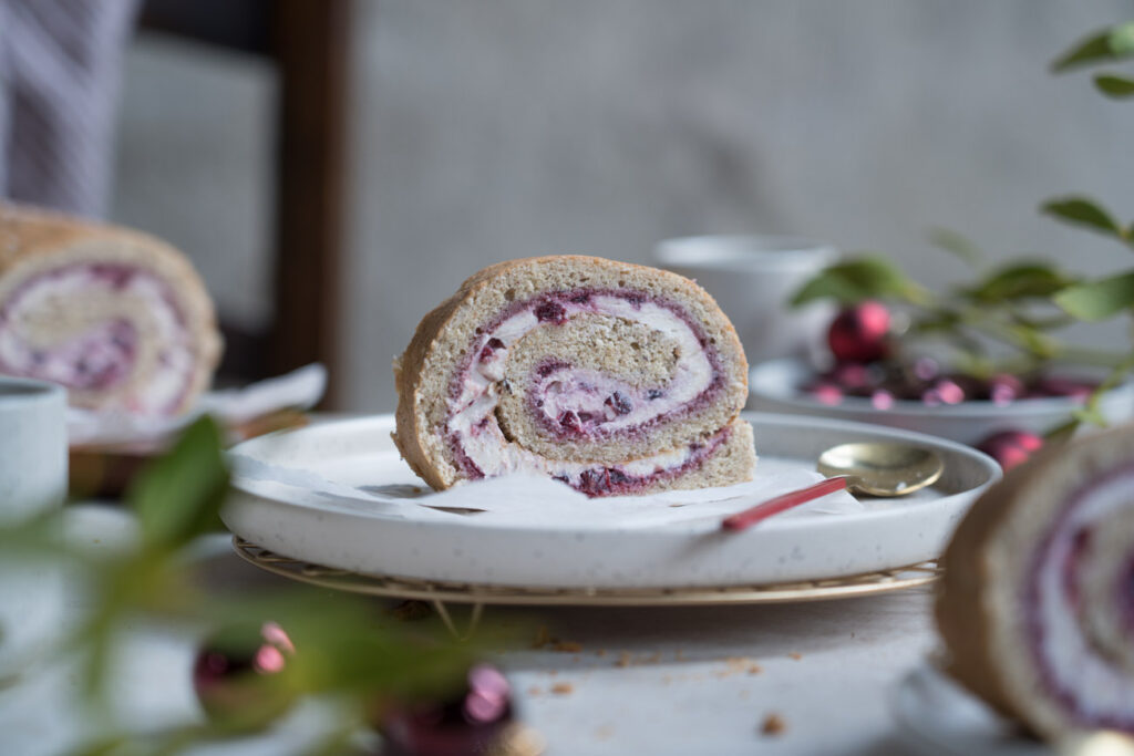 Lebkuchen-Biskuitrolle I glutenfrei - www.glutenfreiumdiewelt.de