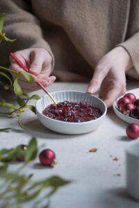 Preiselbeeren gehören dazu!