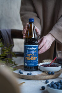 Punsch mit Blaubeere