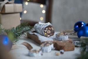 Rezept für Schokoladen-Salami