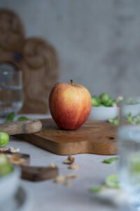 Apfel passt super in den Salat