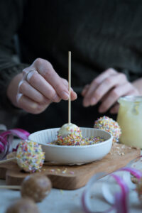 Zubereitung der Cake Pops