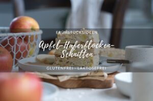 Rezept: Apfel-Haferflocken-Schnitten