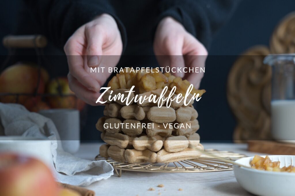 Vegane Zimtwaffeln, glutenfrei - www.glutenfreiumdiewelt.de