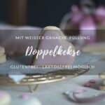 Doppelkekse mit weißer Ganache