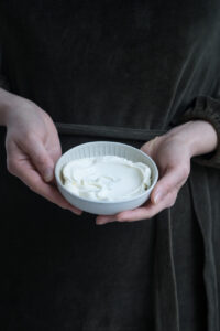 Frischkäse für die Waffeln