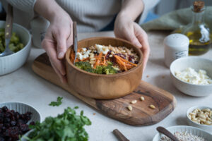 Rezept: Bunter Hirse-Salat