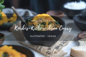Rezept: Kürbis-Kichererbsen Curry
