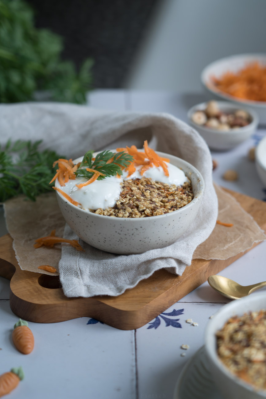 Carrot Cake Baked Oats