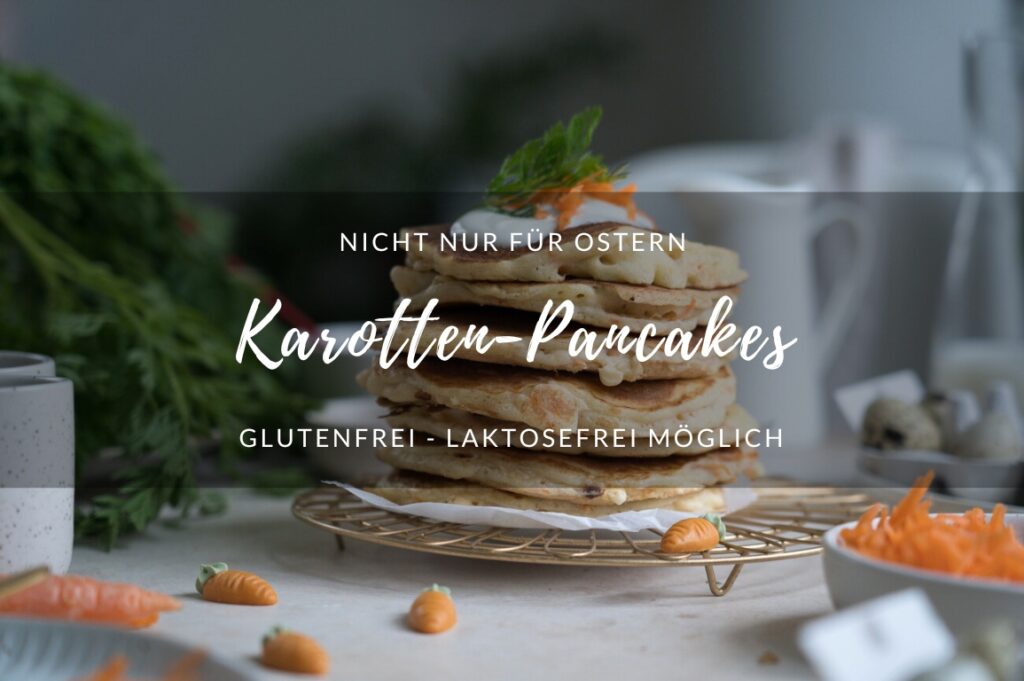 Karotten-Pancakes Perfekt für Ostern: Karotten Pancakes