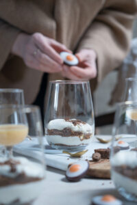 Schichtdessert für Ostern