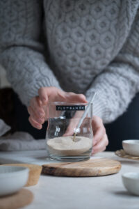 gemahlene Flohsamenschalen