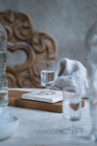 Pinnchen mit Schnaps