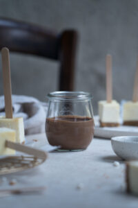 geschmolzene Schokolade