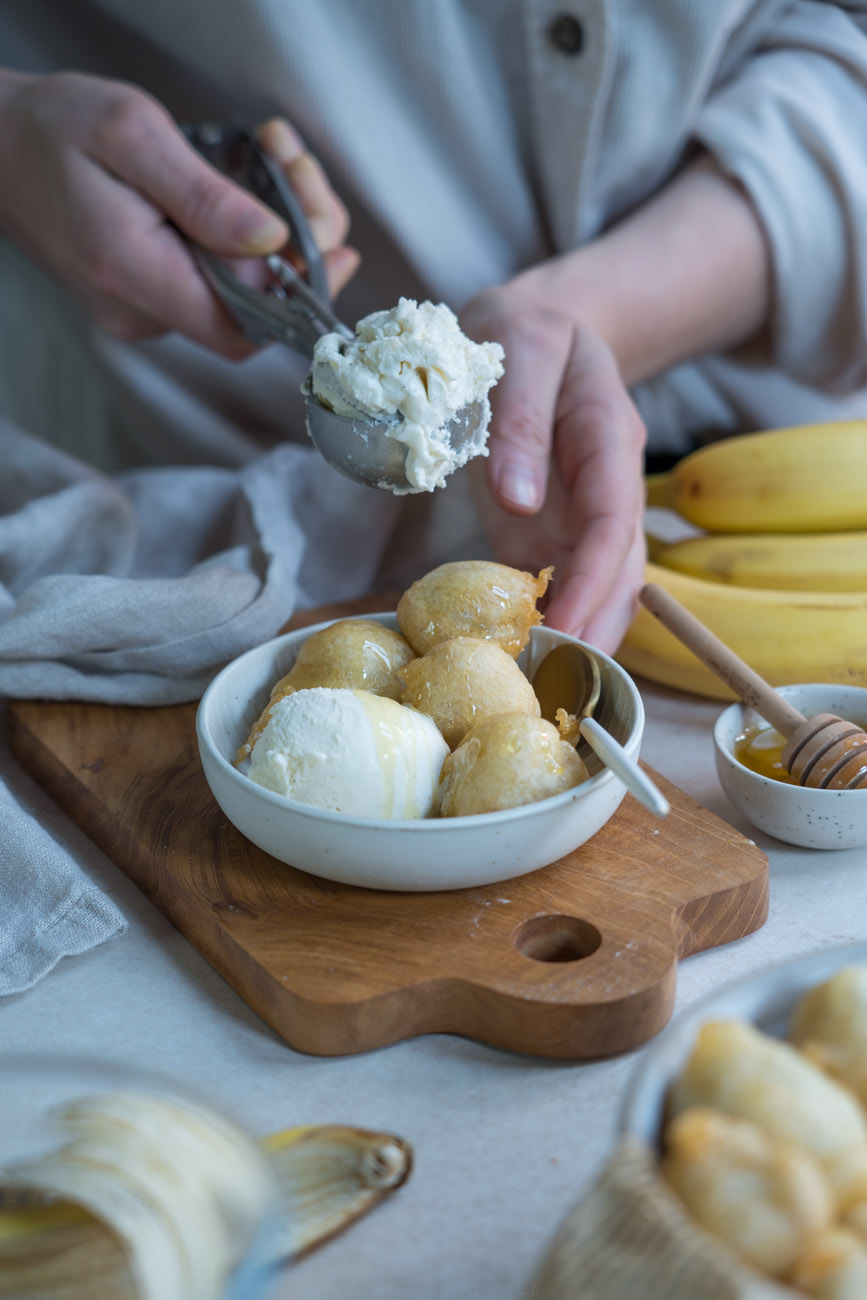 Mit Eis schmeckt es super!