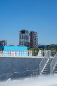 Blick von der Pyramide