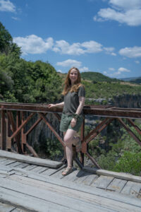 Brücke am Osum Canyon