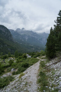 Wanderweg in Theth