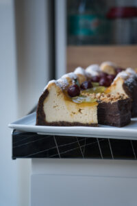 veganer Cheesecake, glutenfrei