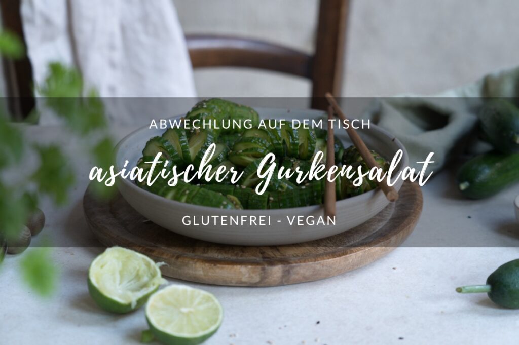 Asiatischer Gurkensalat