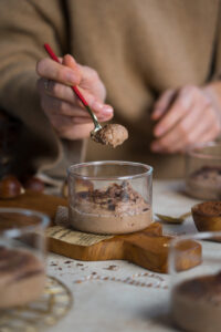 Cremiges Maronen-Schoko Dessert