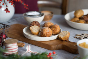 Fluffige Quarkbällchen