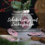 Schokokränze mit Zuckerperlen