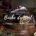 weihnachtlicher Bûche de Noël