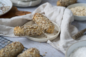 glutenfreie Quark-Hafer-Stangen