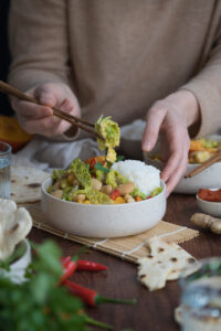 Curry mit Gemüse