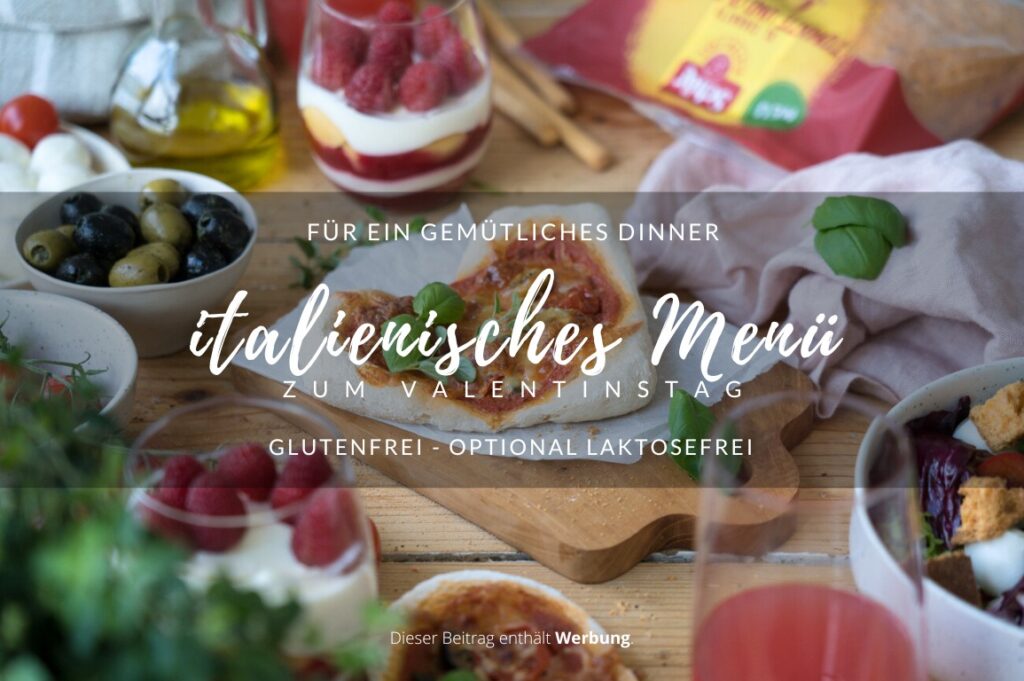 Italienisches Dinner zum Valentinstag Menü zum Valentinstag
